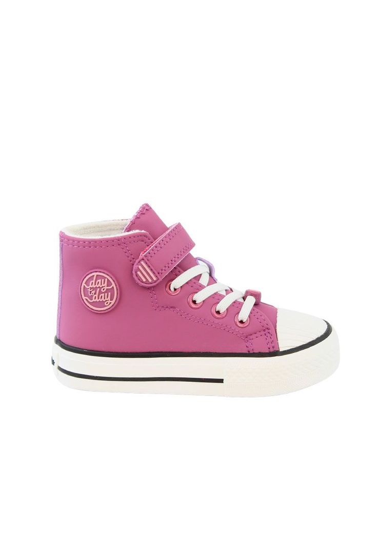 Zapatilla day to day caña velcro elástico niña 942x-0