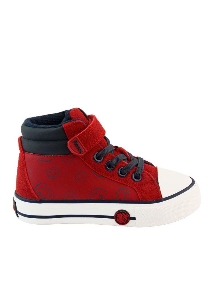 Zapatilla urbana caña velcro elastico a caminar niño 872b-0