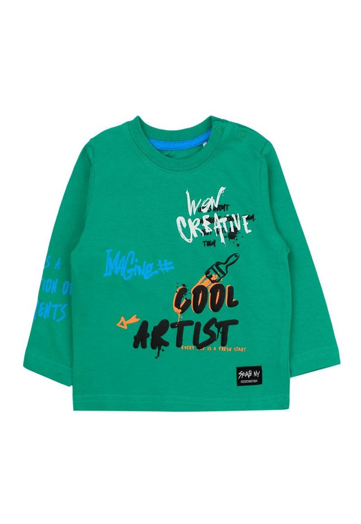 Polera bebé niño estampada liberty 137-0