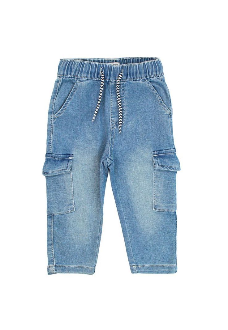 Jeans bebe nino cargo adventure 151 Azul 3 A 6 Meses