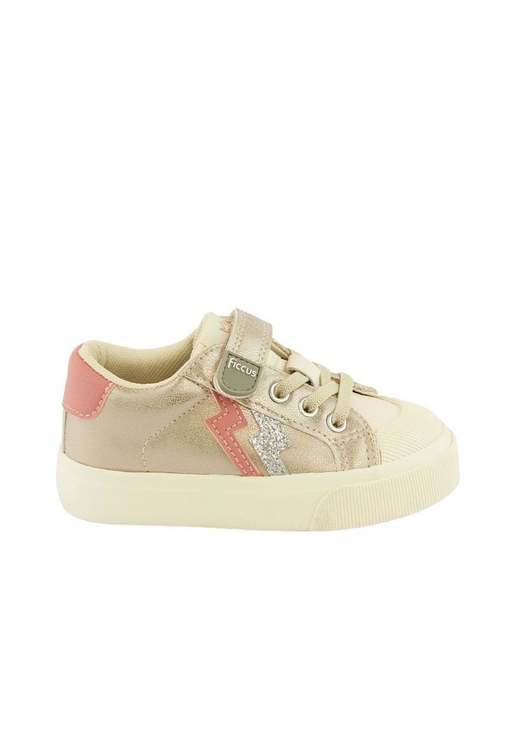 Zapatilla urbana velcro elástico kids niña 845-0