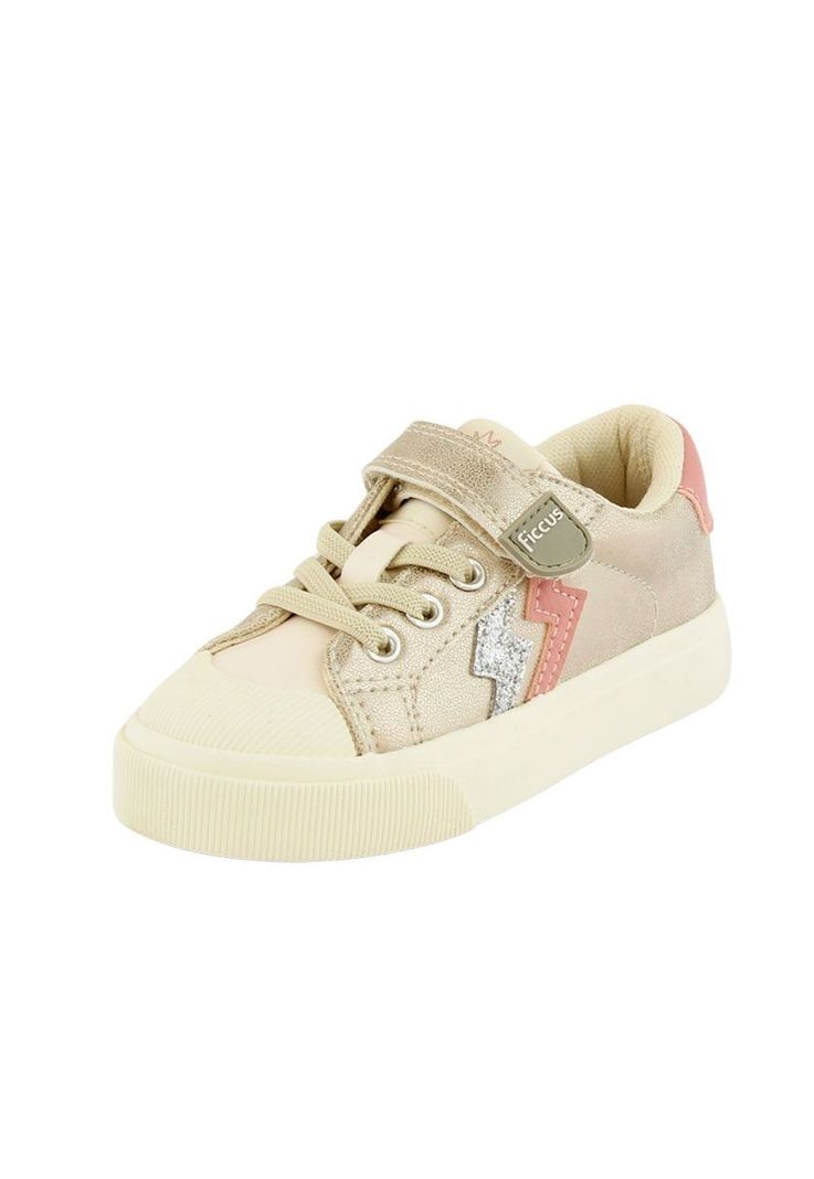 Zapatilla urbana velcro elástico kids niña 845-1