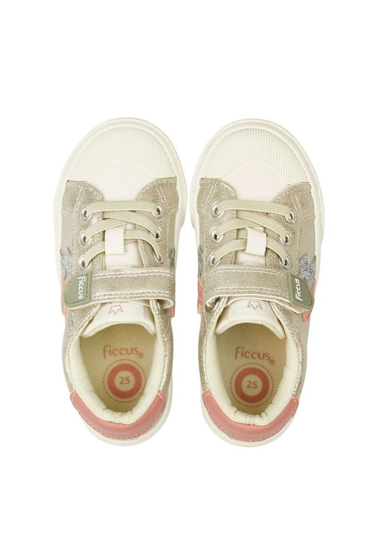 Zapatilla urbana velcro elástico kids niña 845-2