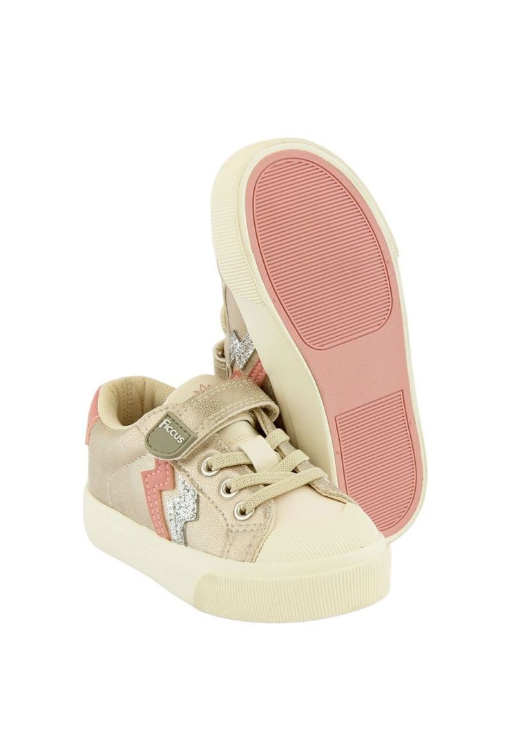 Zapatilla urbana velcro elástico kids niña 845-3