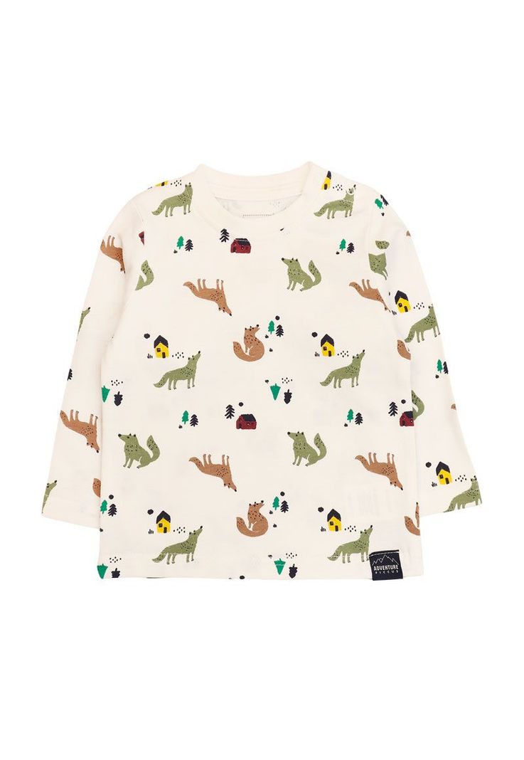 Polera bb nino rapport adventure 141 Blanco 3 A 6 Meses