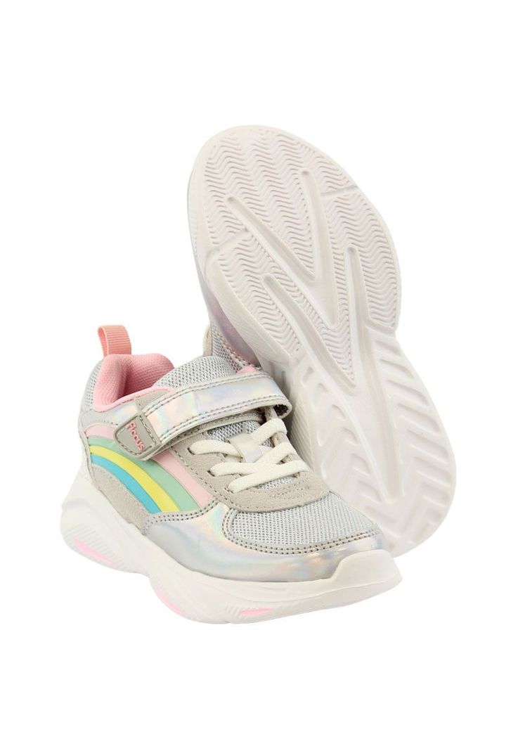 Zapatilla led  2 velcros  w24 niña 952-3