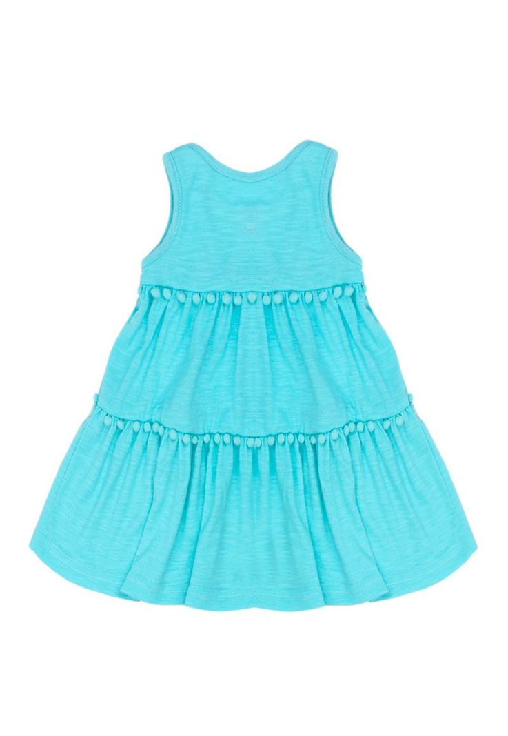 Vestido bebé niña borlas day to day 719-1