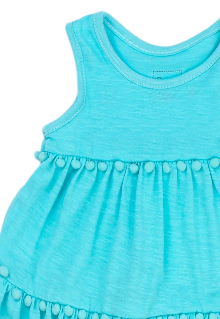 Vestido bebé niña borlas day to day 719-2