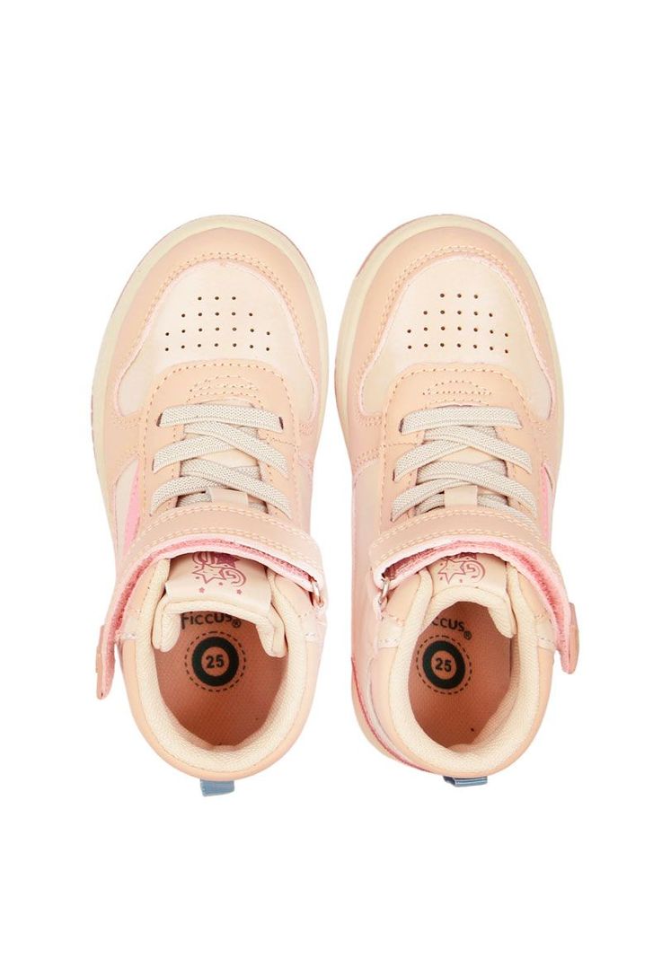 Zapatilla urbana caña velcro elástico kids niña 842-2