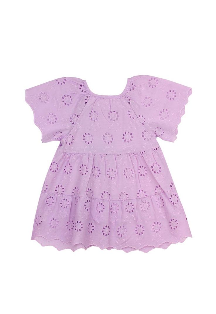 Vestido bb niña broderie earth 209-1