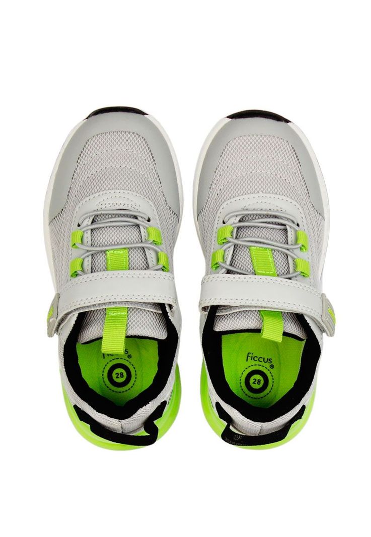 Zapatilla led   velcro elástico w24 niño 955-2