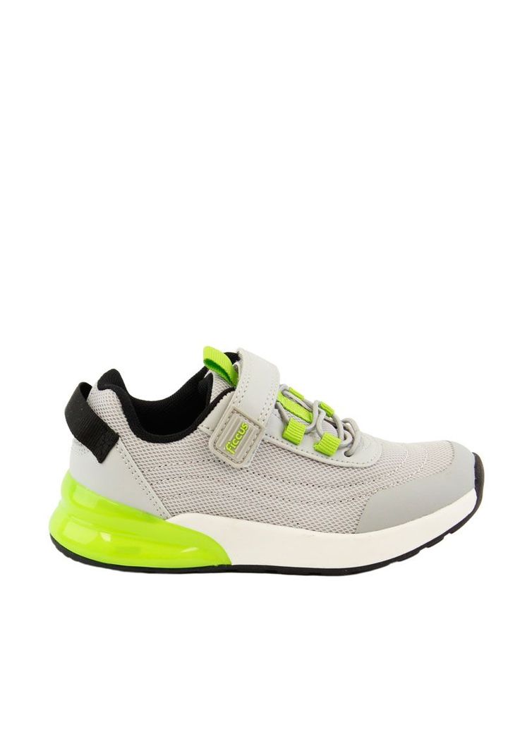 Zapatilla led   velcro elástico w24 niño 955-0