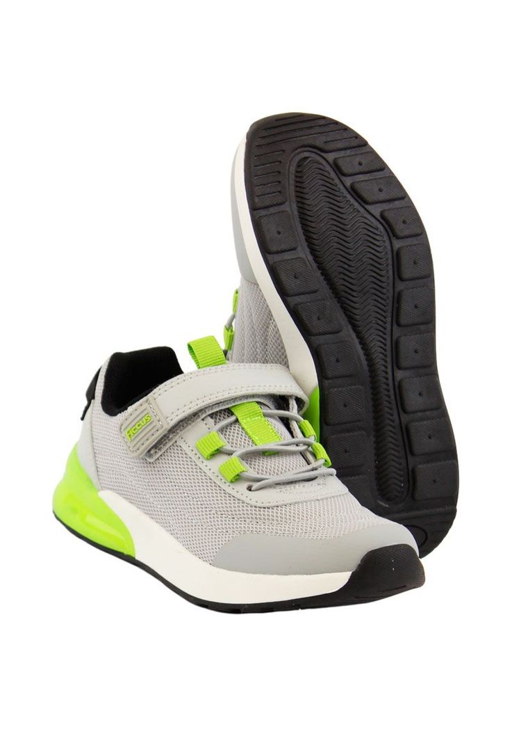 Zapatilla led   velcro elástico w24 niño 955-3