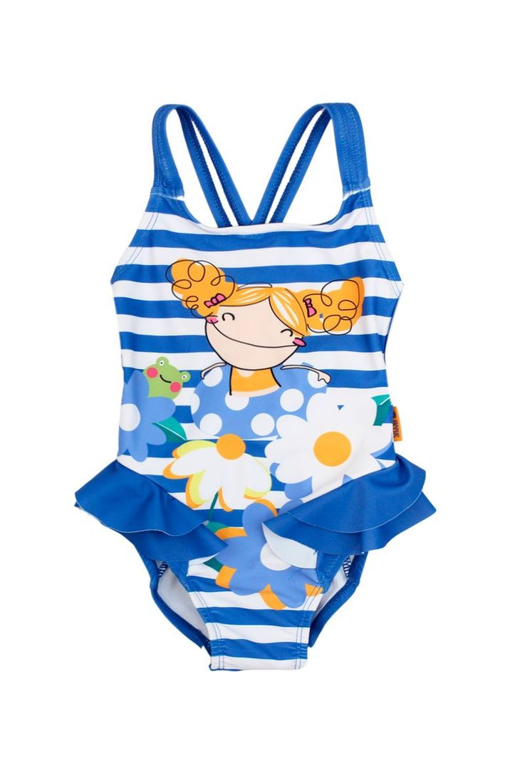 Traje de baño bebé niña go 221-4
