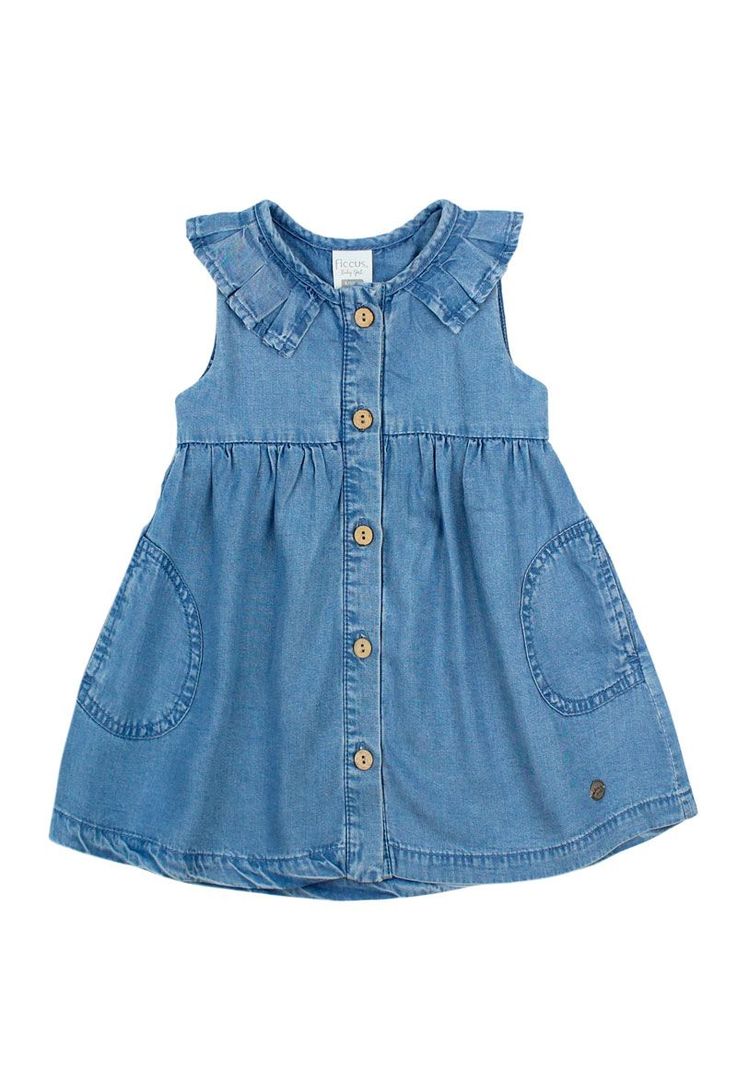 Vestido bb niña jeans go 212-0