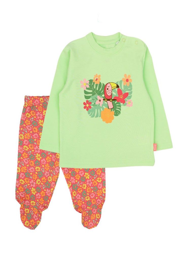 Pijama bb niña algodón tropical 226-0