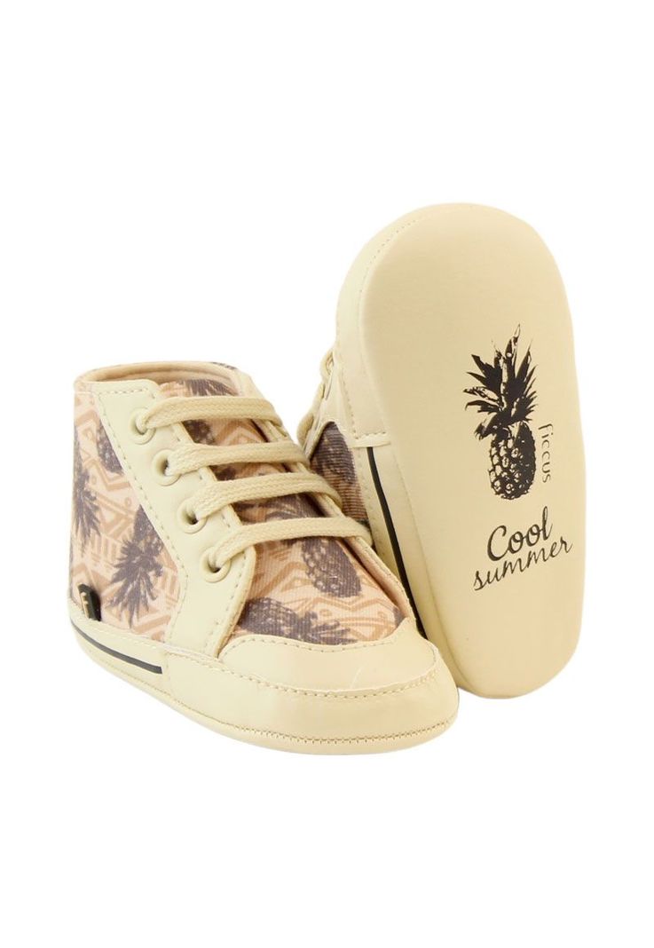 Zapatilla Caña Cordòn  NewBorn Niño-2
