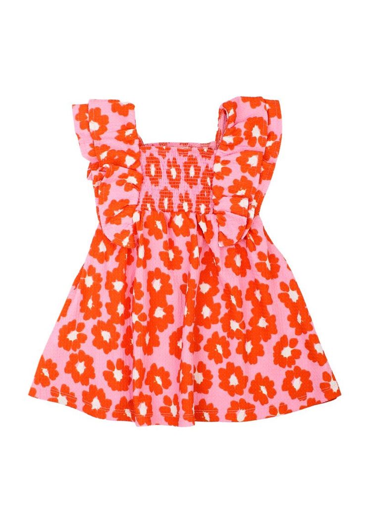 Vestido bb niña estampado oasis 210-1