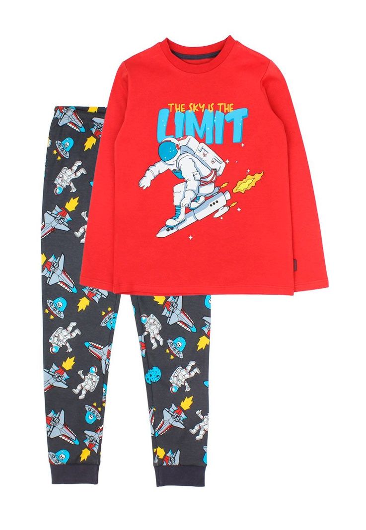 Pijama kids niño algodón space 267b-0