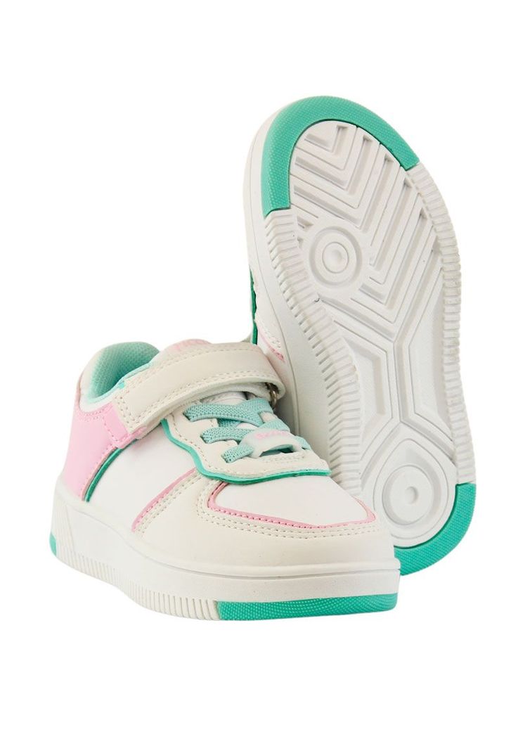 Zapatilla solar velcro elástico kids niña 948-3