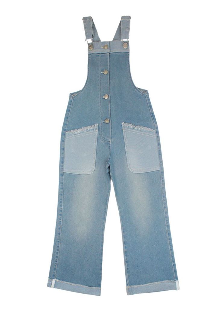 Jardinera kids niña jeans energy 328-0