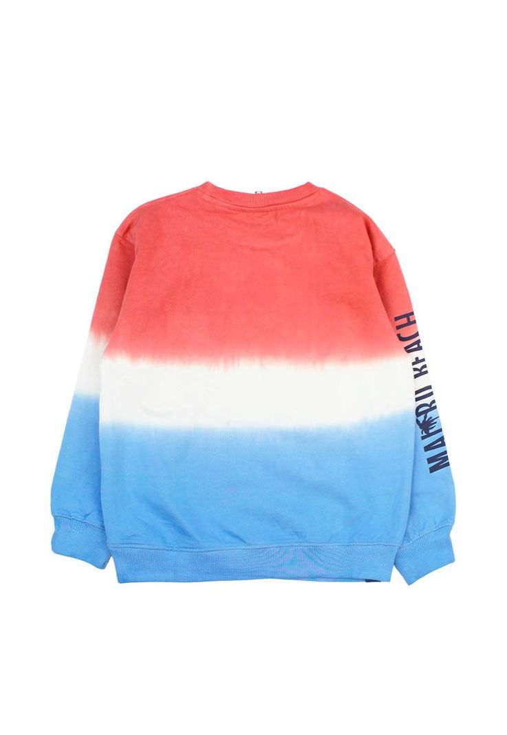 Poleron kids niño cerrado tie dye malibu 247-1