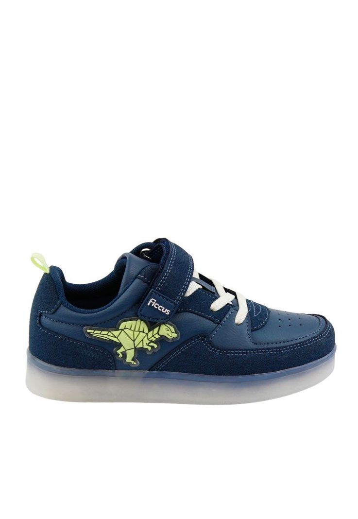 Zapatilla led  2 velcros w24 niño 956-0