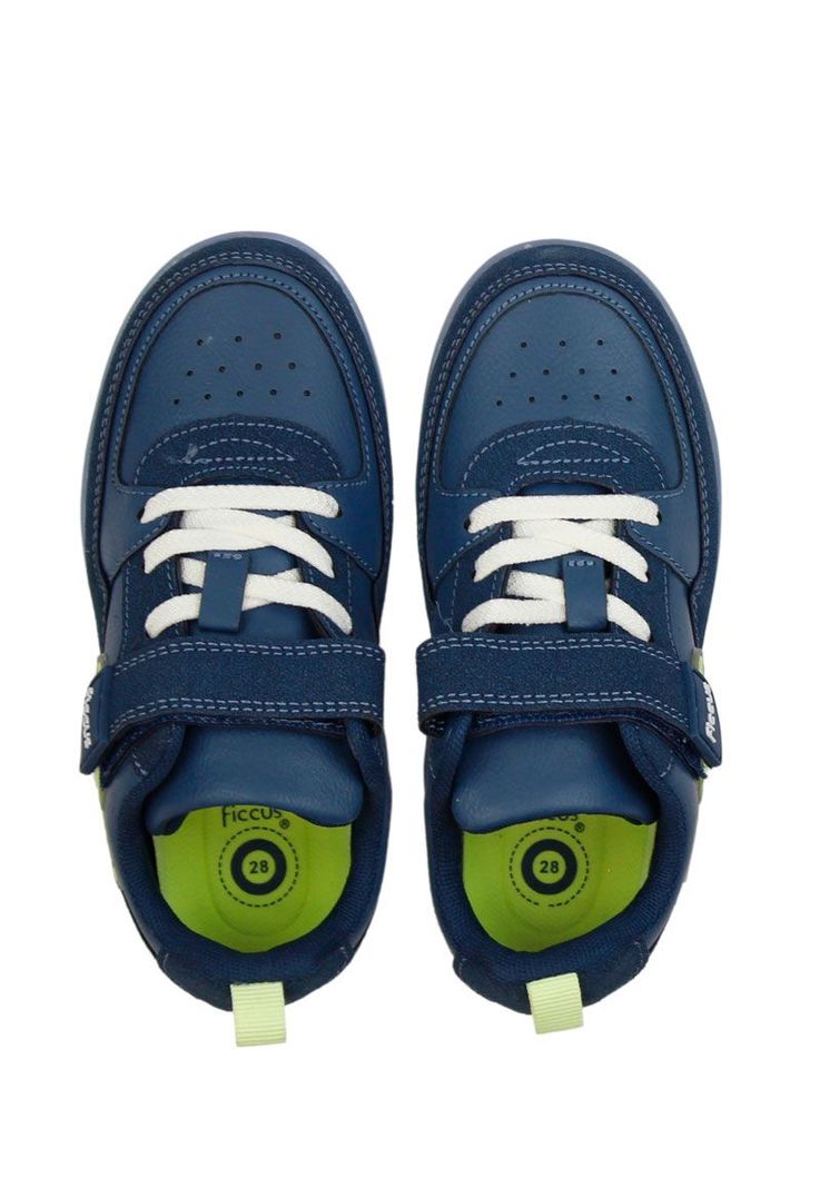 Zapatilla led  2 velcros w24 niño 956-2