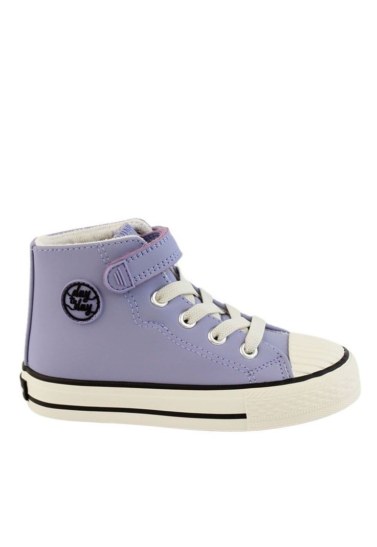 Zapatilla day to day caña velcro elástico niña 942 W24a-3