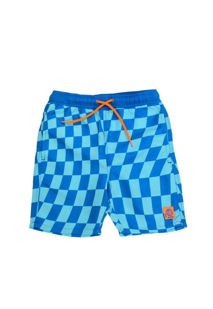 Traje de baño kids niño cuadros surf 268-0