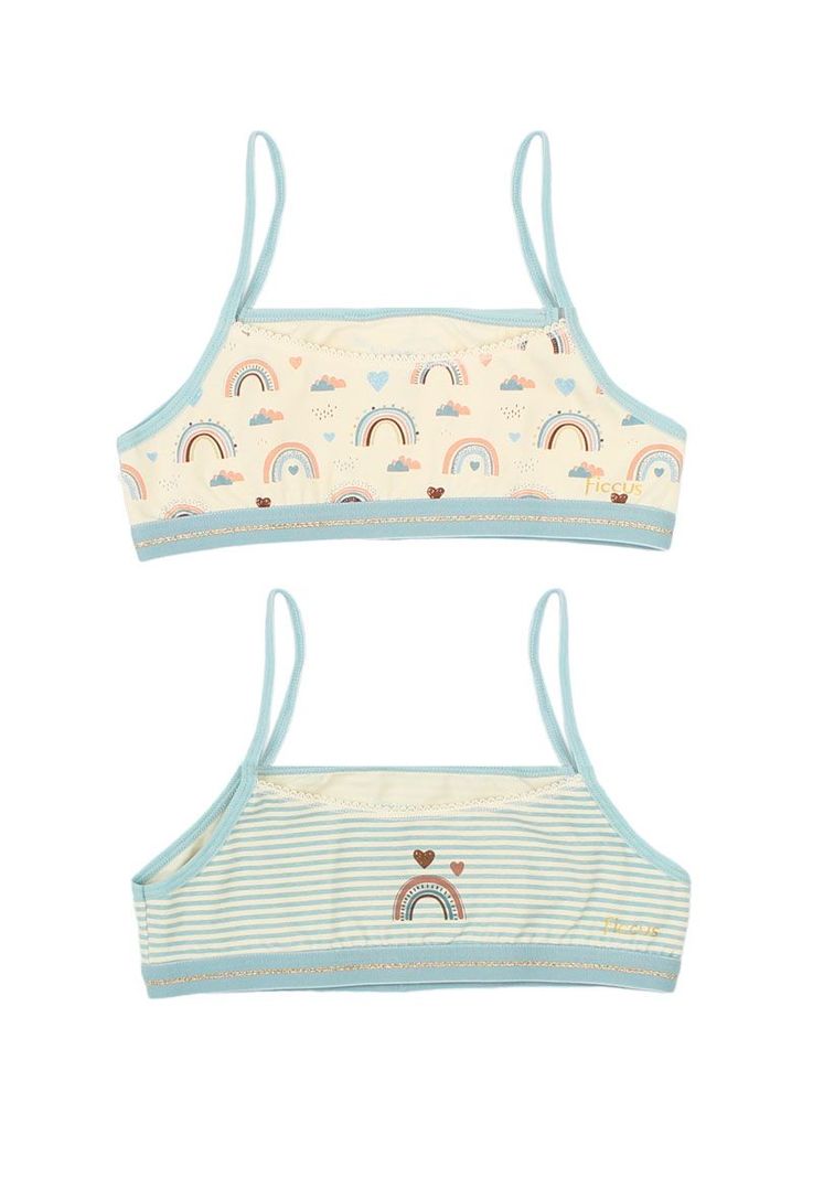 Pack doble sostén kids niña  ficcus 647ñ-0
