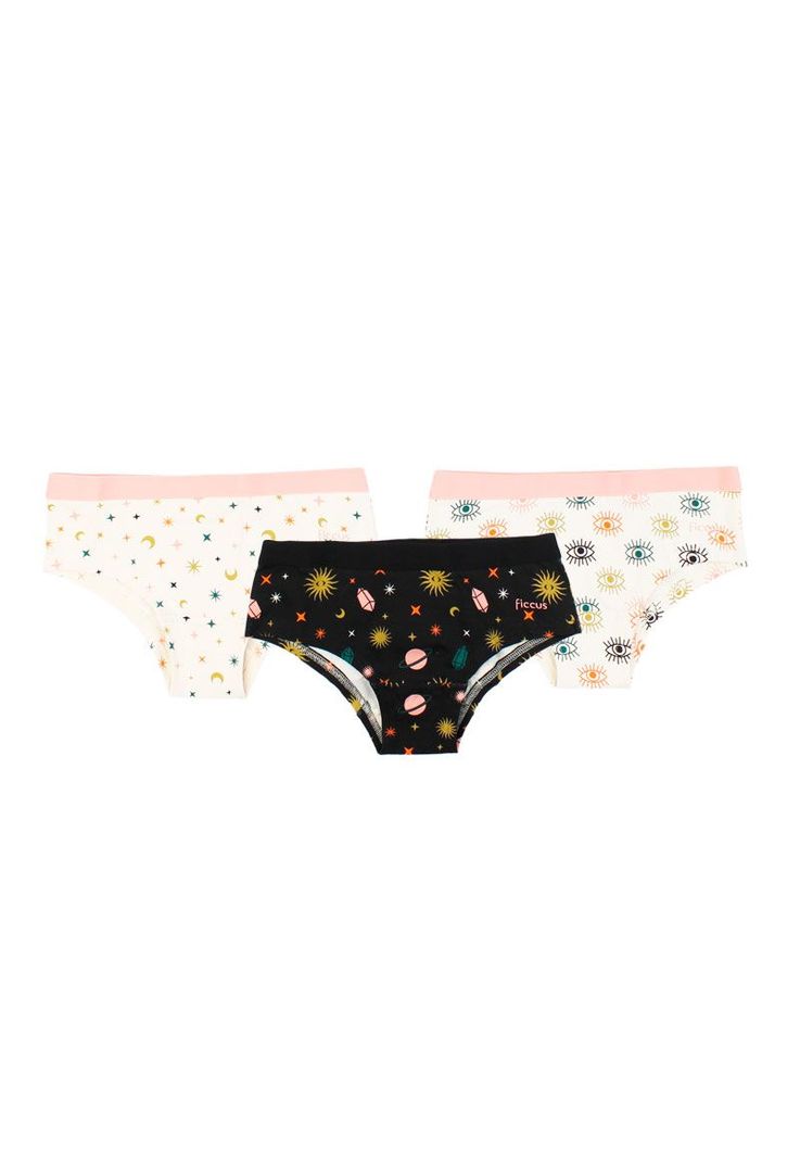 Pack triple pantaleta teens niña 660 W24d-1