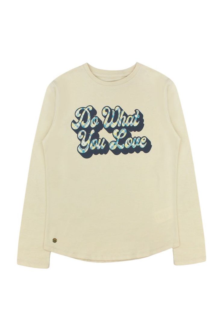 Polera junior nina foresta 364b Beige 8 anos