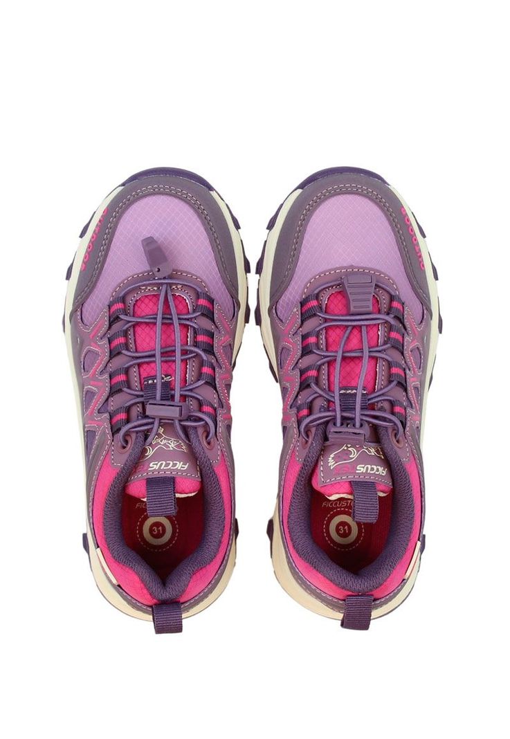 Zapatilla ficcustex velcro baja elástico junior niña 902-2