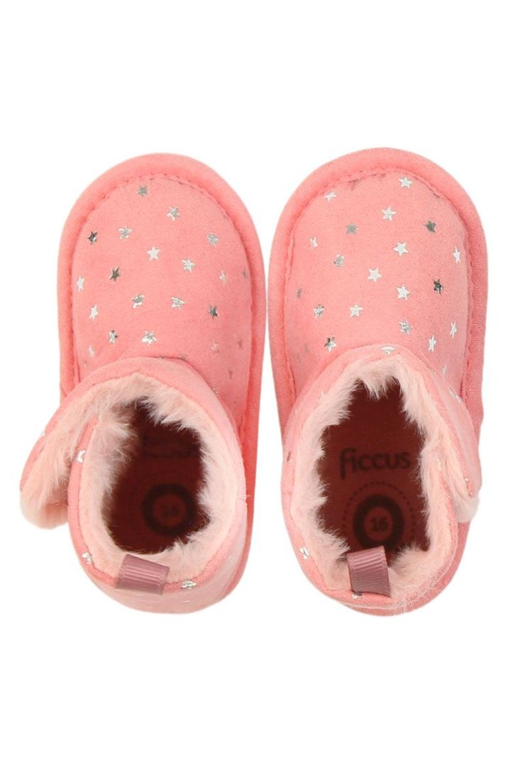Bota velcro bebé soft niña 809 W24d-2
