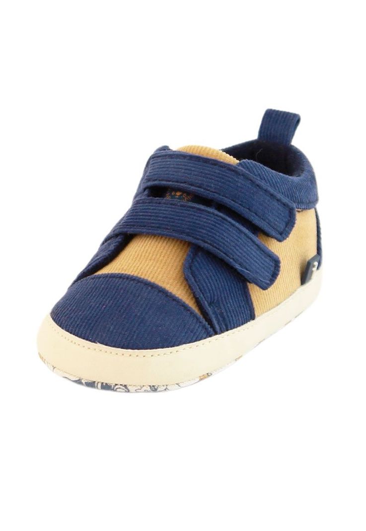 Zapatilla urbana 2 velcros bebé soft niño 812 W24d-1