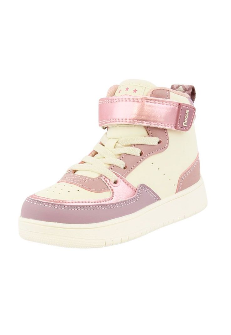 Zapatilla urbana caña velcro elástico kids niña 840-1