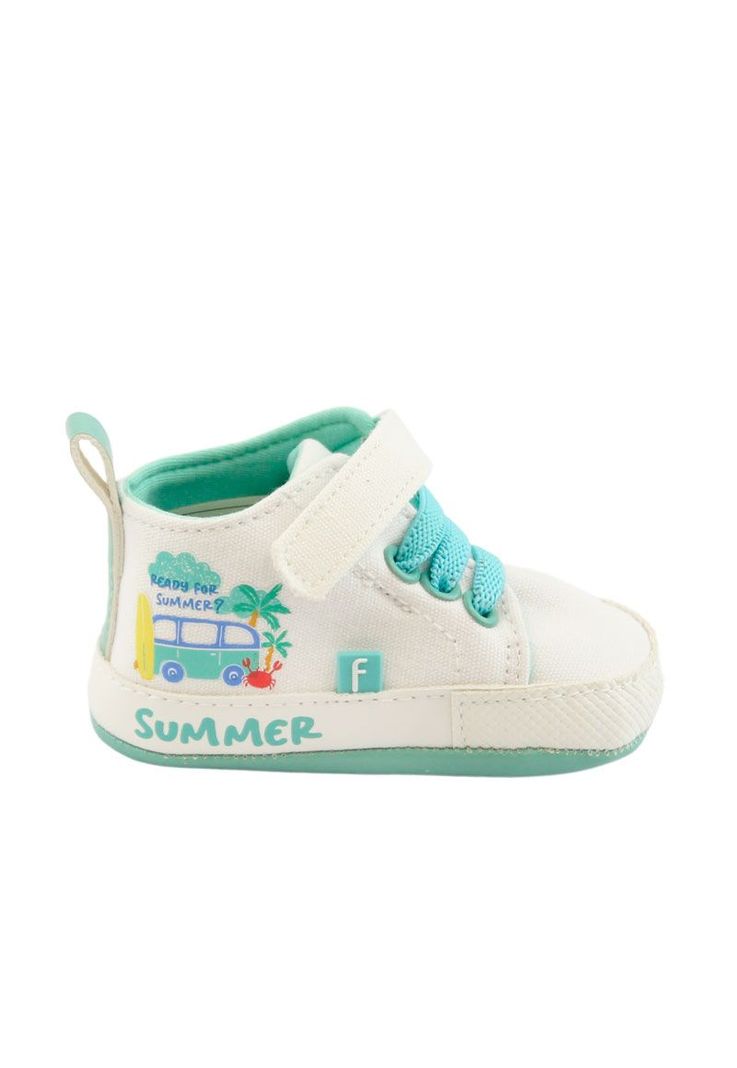 Zapatillas velcro new born niño 821-3