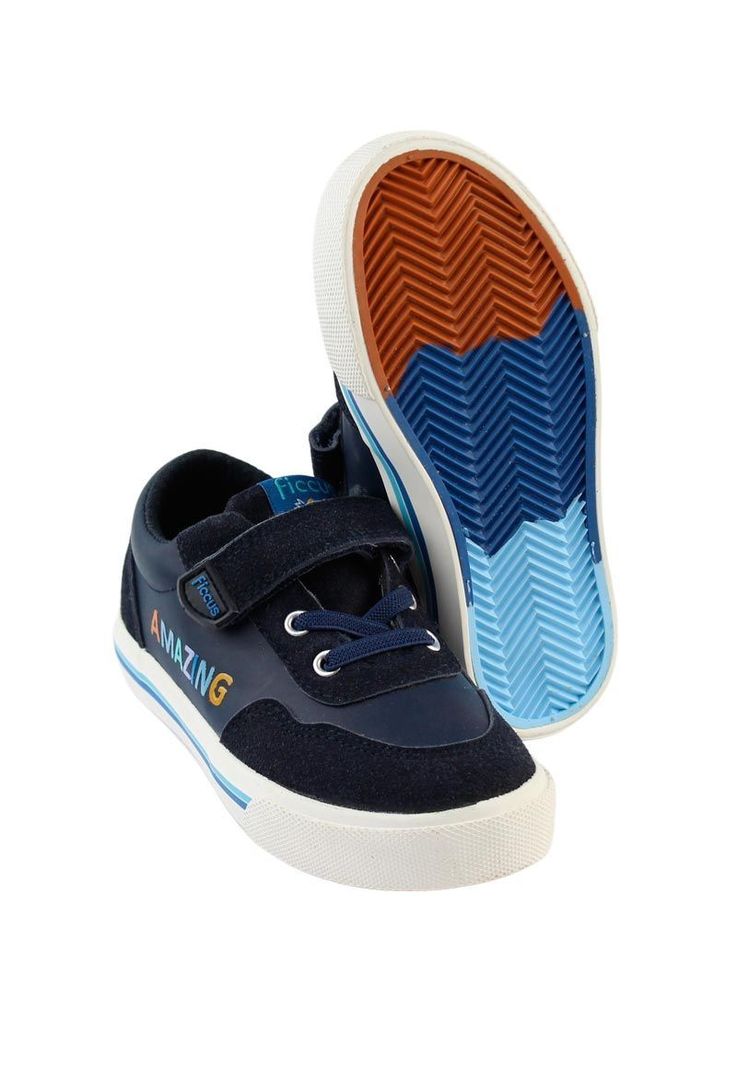 Zapatilla urbana velcro elastico a caminar niño 876-3