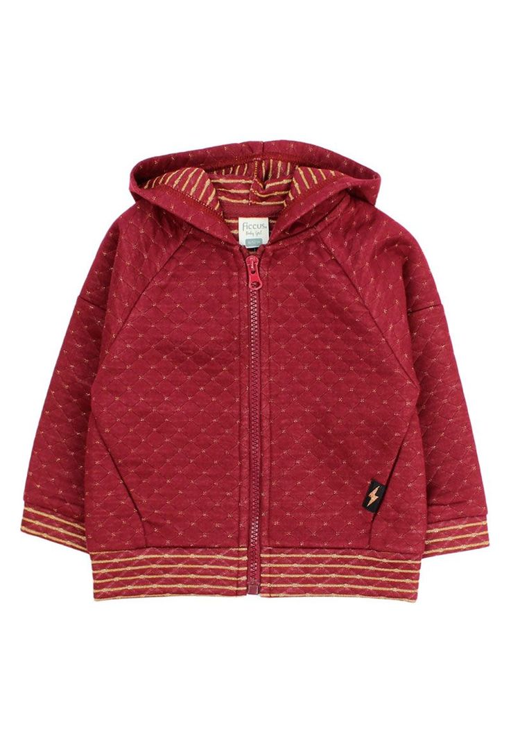 Poleron bebe nina liberty 184 Burdeo 3 A 6 Meses