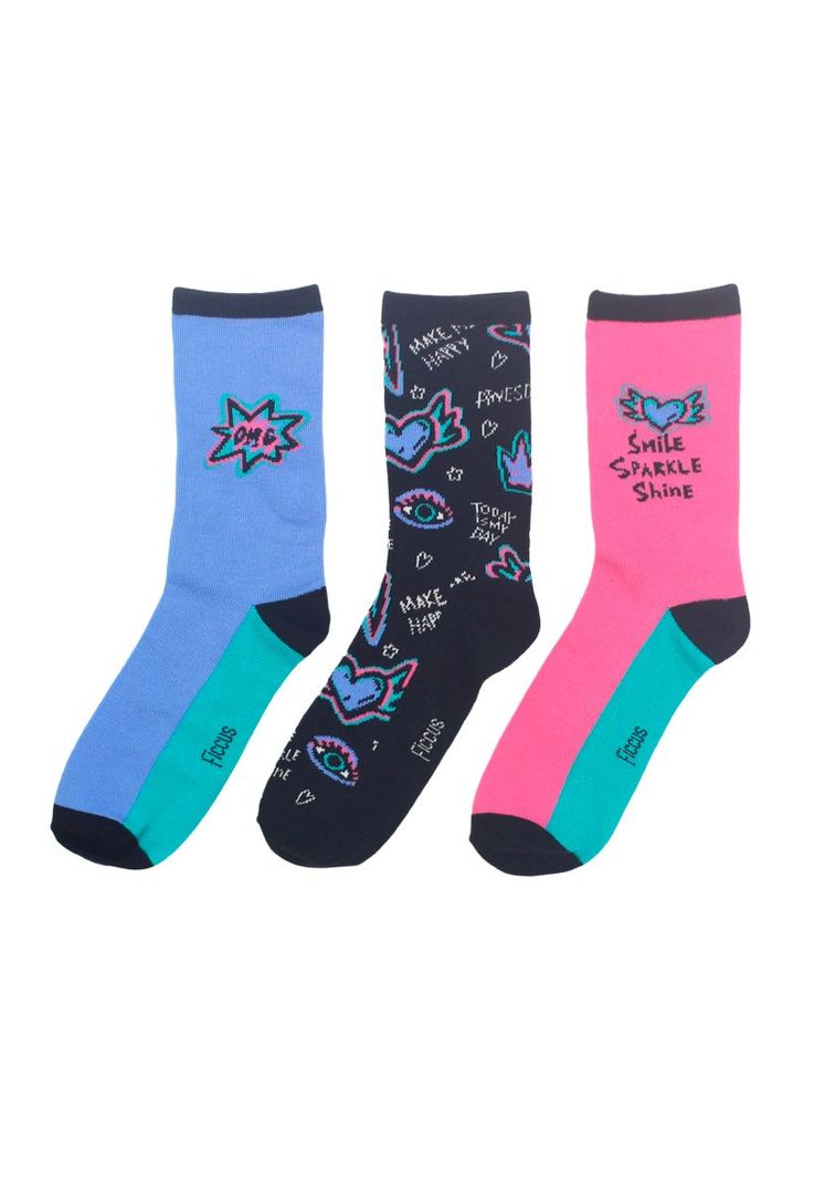 Pack triple calcetines teen niña 657BB-0