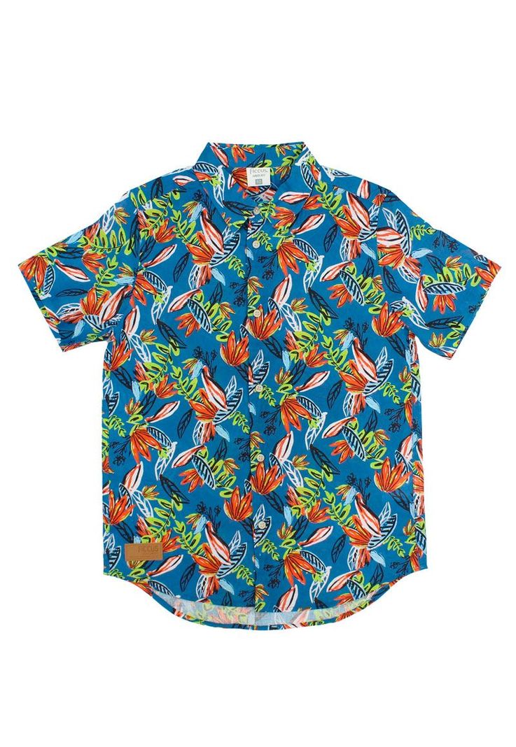 Camisa junior niño guayabera free 358-0