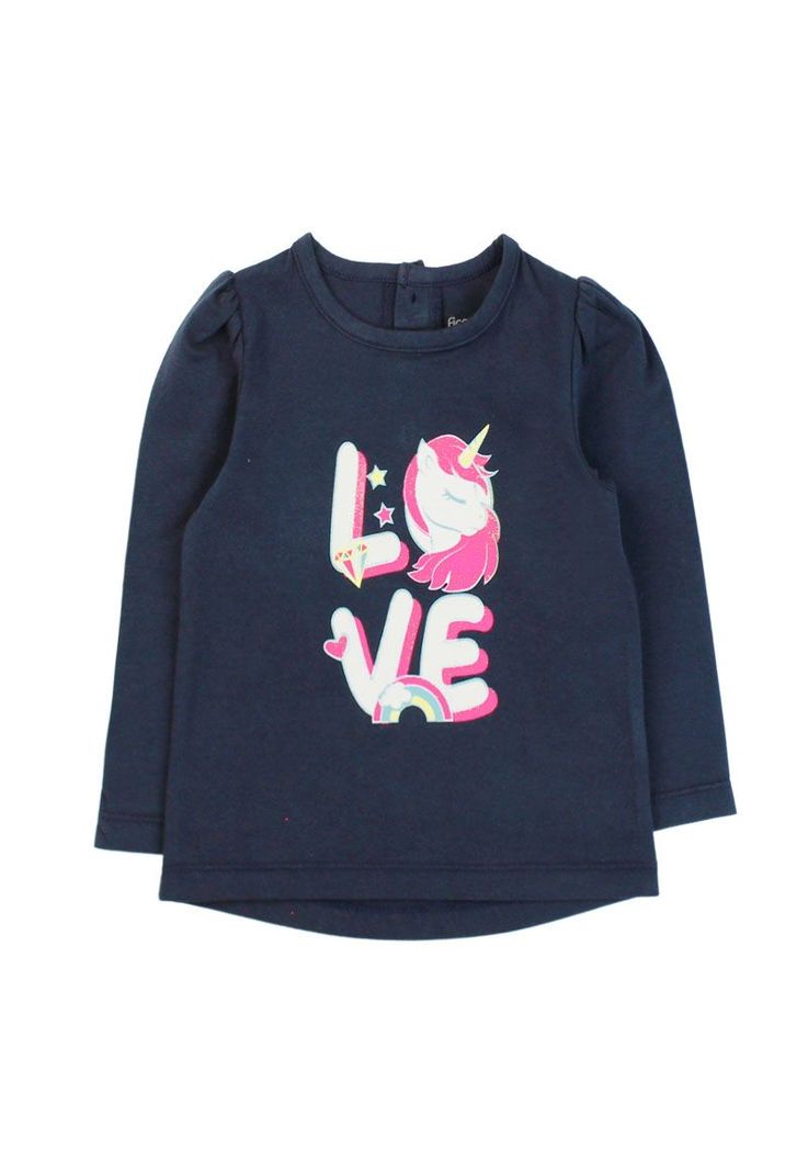 Polera bebé niña m/ recogida cosmic 181-0