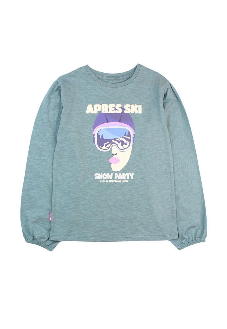 Polera junior niña m/ globo arctic 365-0