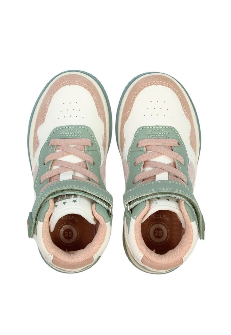 Zapatilla urbana caña velcro elástico kids niña 841-2
