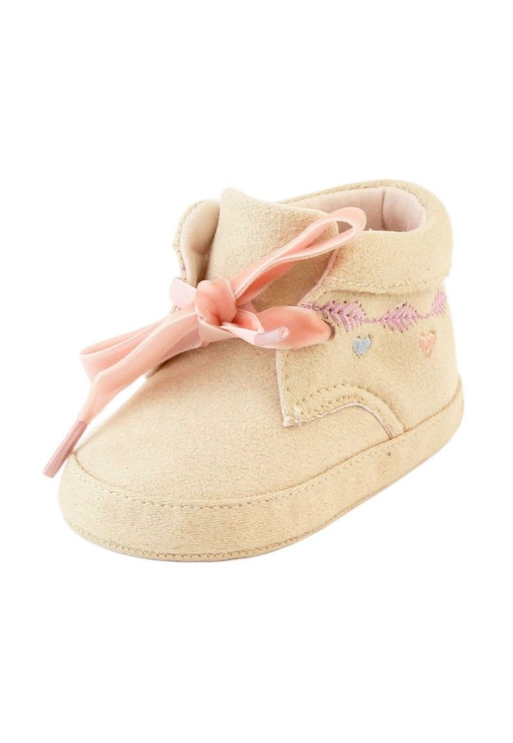 Botín cordón bebé soft niña 805 W24d-1