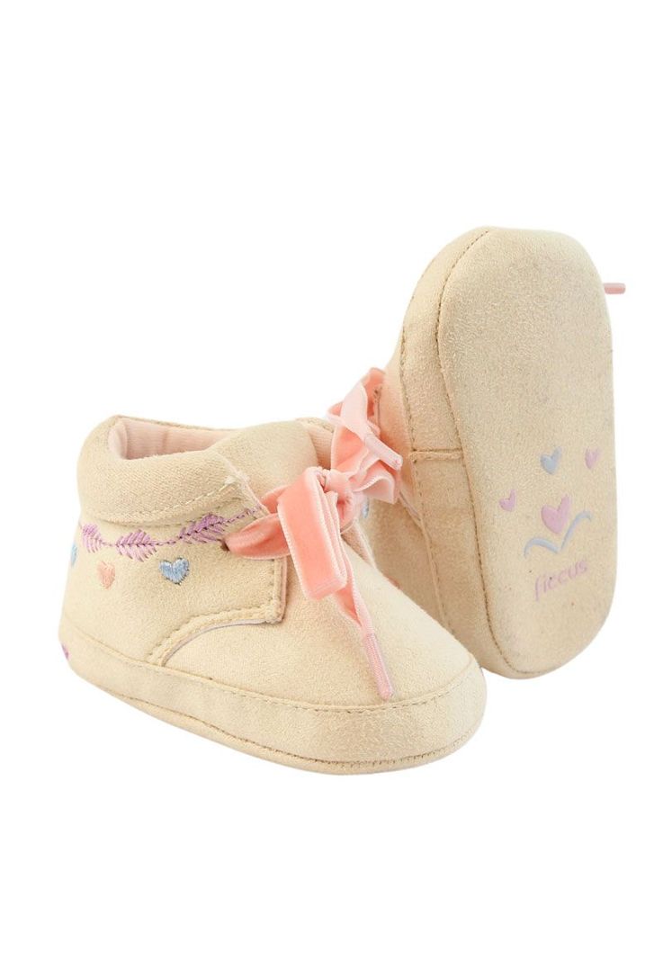 Botín cordón bebé soft niña 805 W24d-3