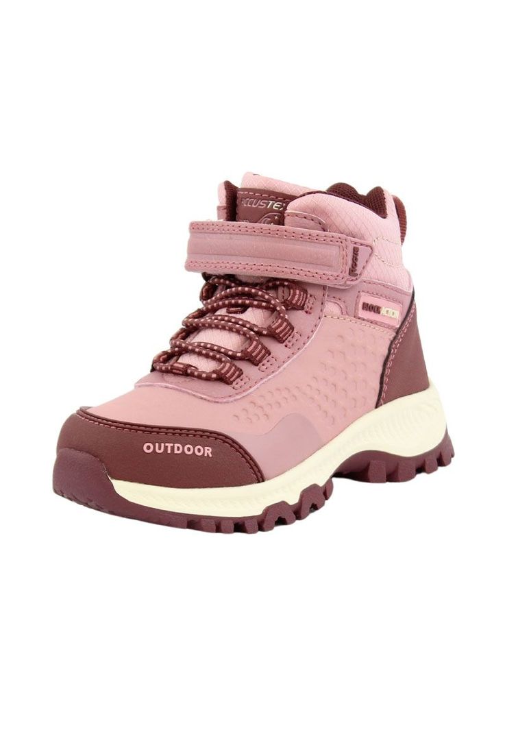 Zapatilla ficcustex block action caña velcro elástico kids niña 854-1
