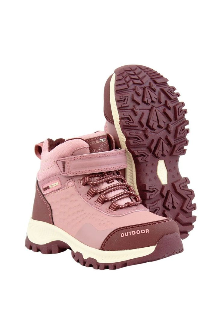Zapatilla ficcustex block action caña velcro elástico kids niña 854-3