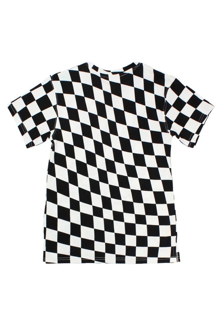 Polera jr niño cuadros go 354-1